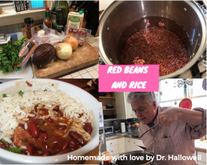 Dr. Hallowell's Red Beans and Rice Recipe